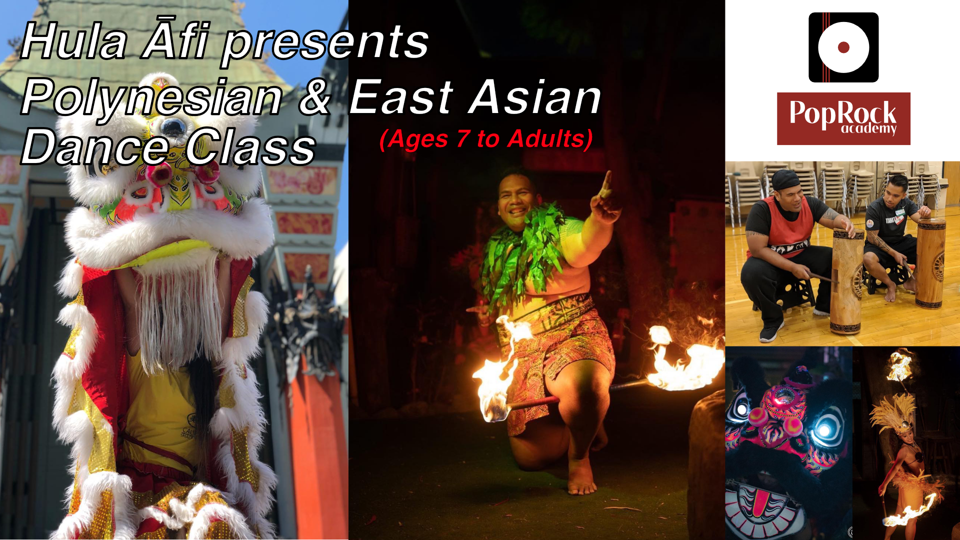 Polynesian & East Asian Dance Class